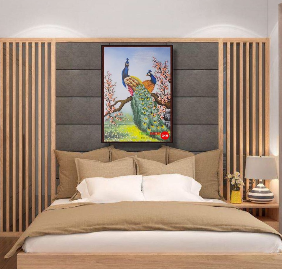 Cách treo tranh trong phòng ngủ
