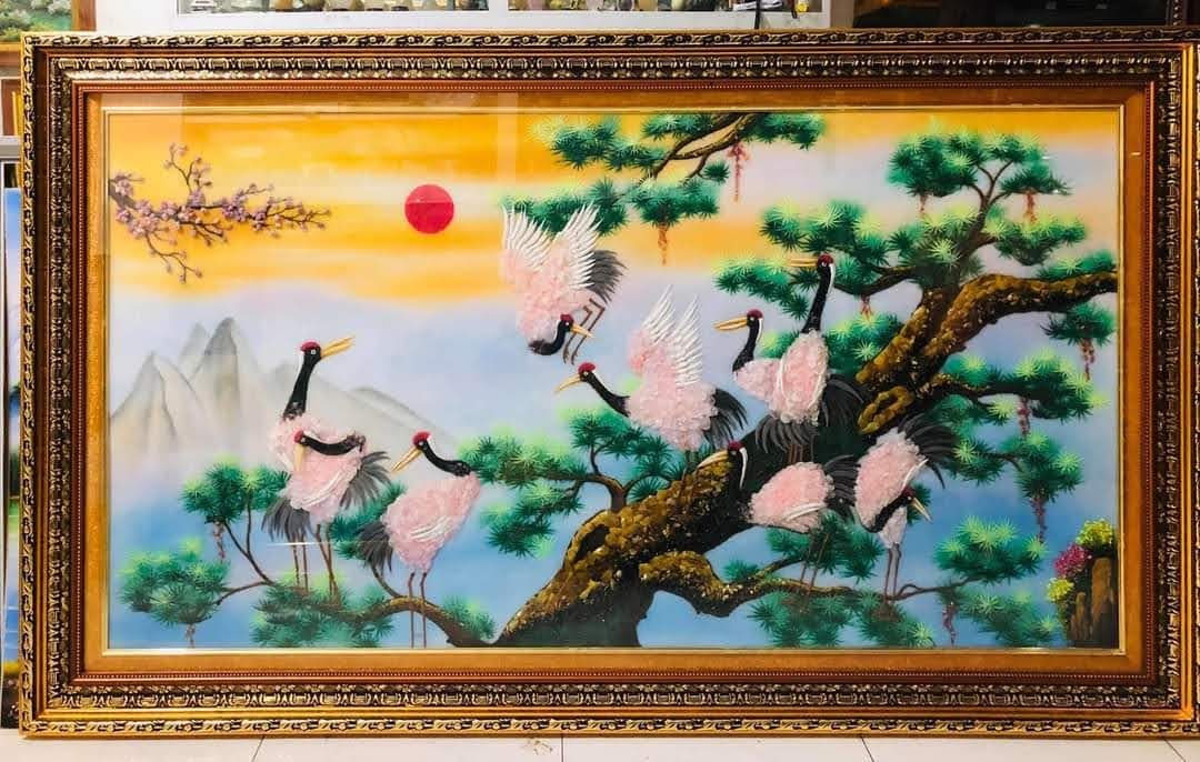 TRANH TÙNG HẠC TUYỆT ĐẸP