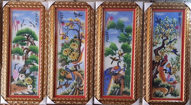 Tranh tứ quý 