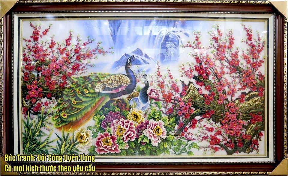 tranh phú quý bình an