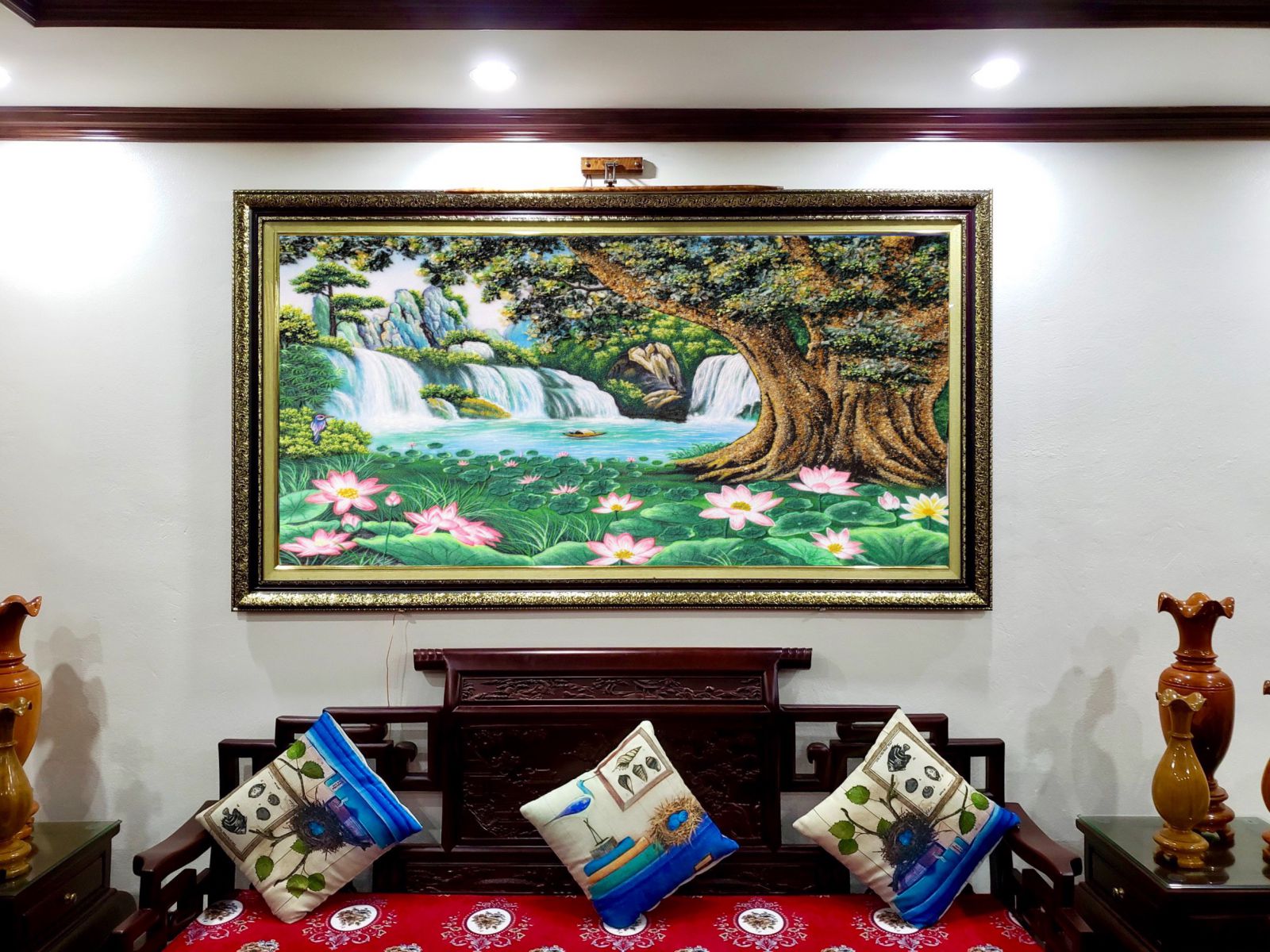 TRANH ĐÁ CÂY BỒ ĐỀ TUYỆT ĐẸP