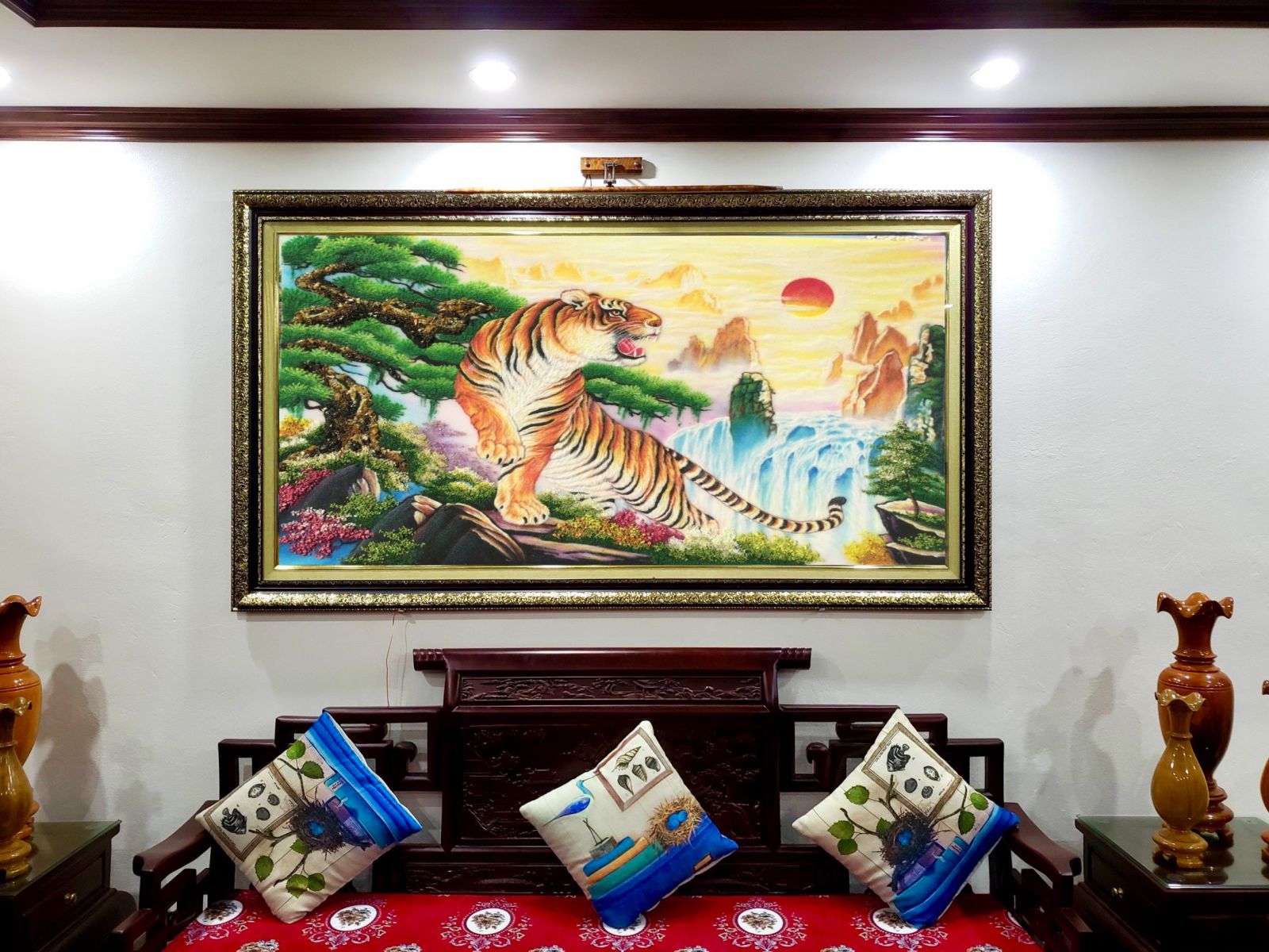 tranh con hổ