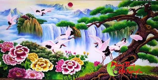 TRANH TÙNG HẠC ĐẸP