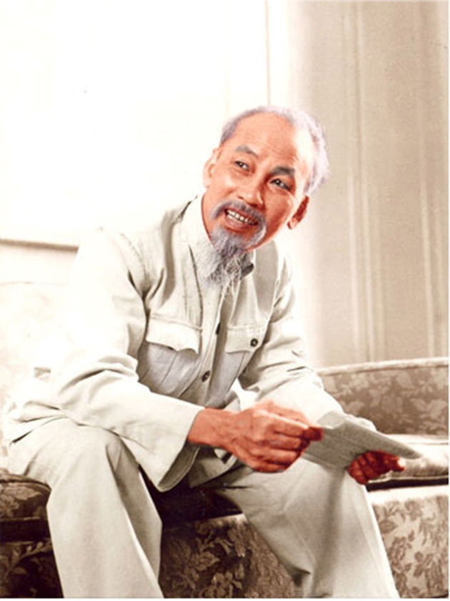 Tranh đá quý Bác Hồ