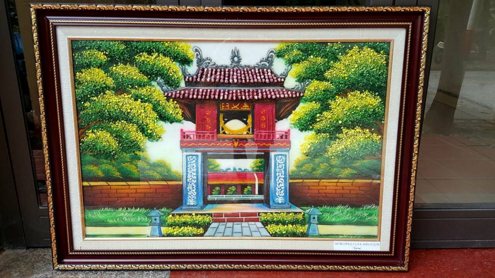 Tranh đá quý làm quà tặng