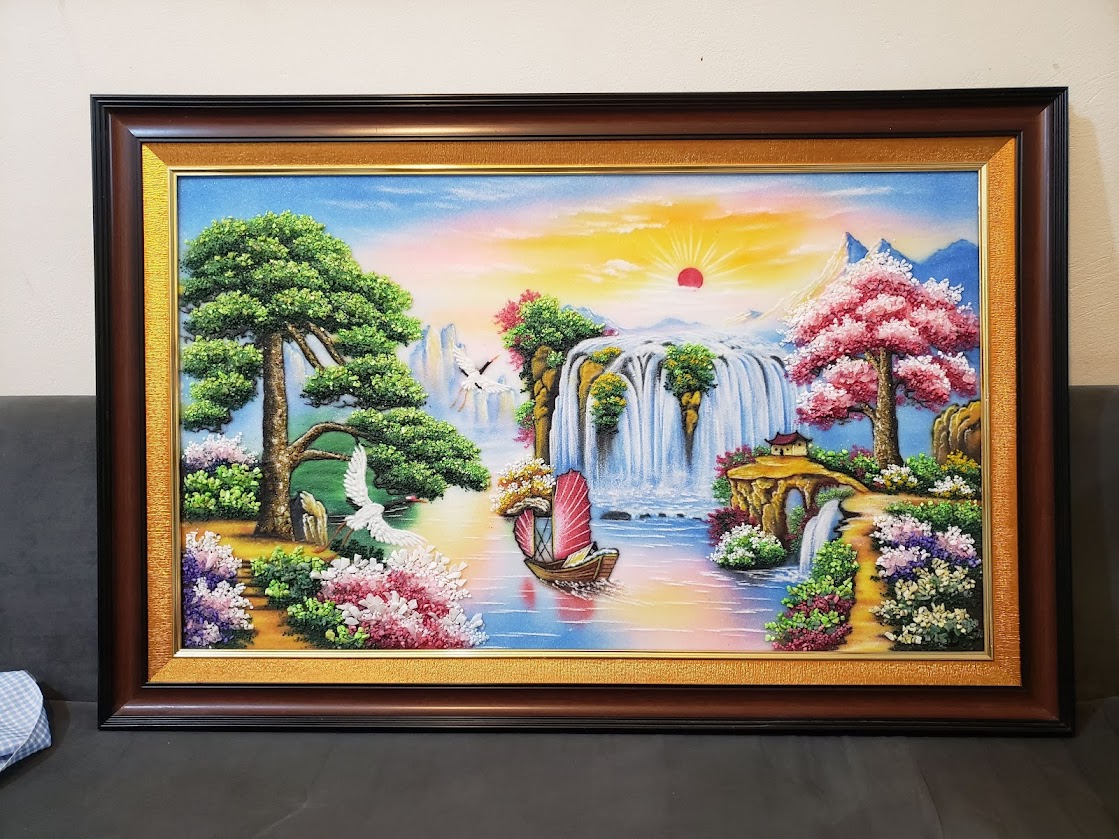 tranh sơn thủy hữu tình