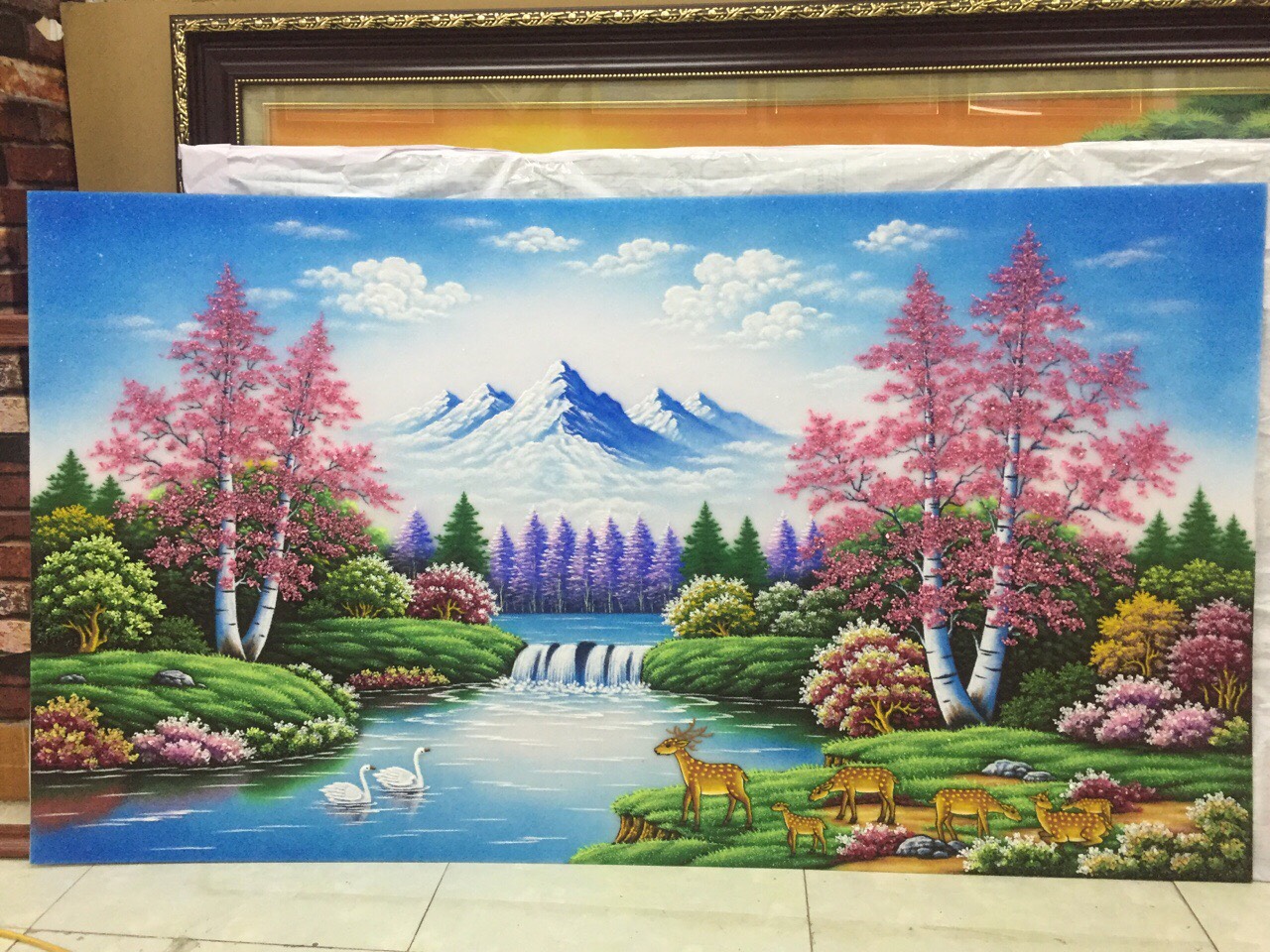 TRANH NÚI NGŨ PHÚC