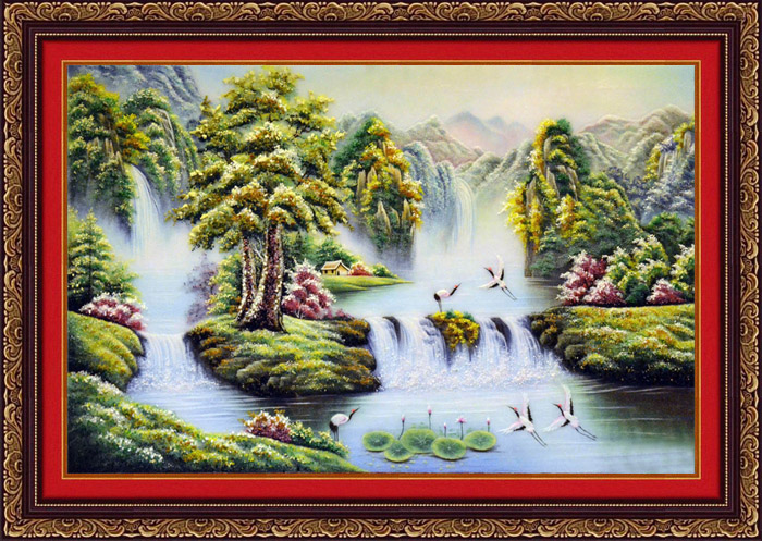 TRANH SƠN THỦY ĐẸP
