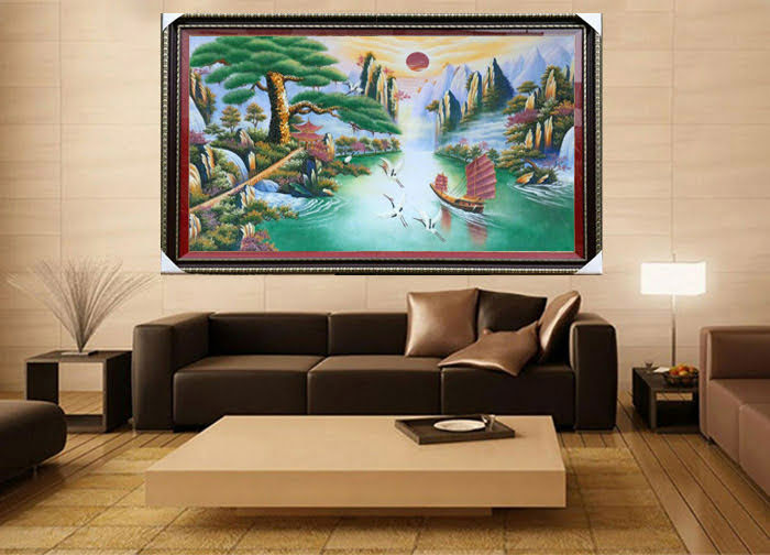 TRANH TÙNG NGHÊNH KHÁCH