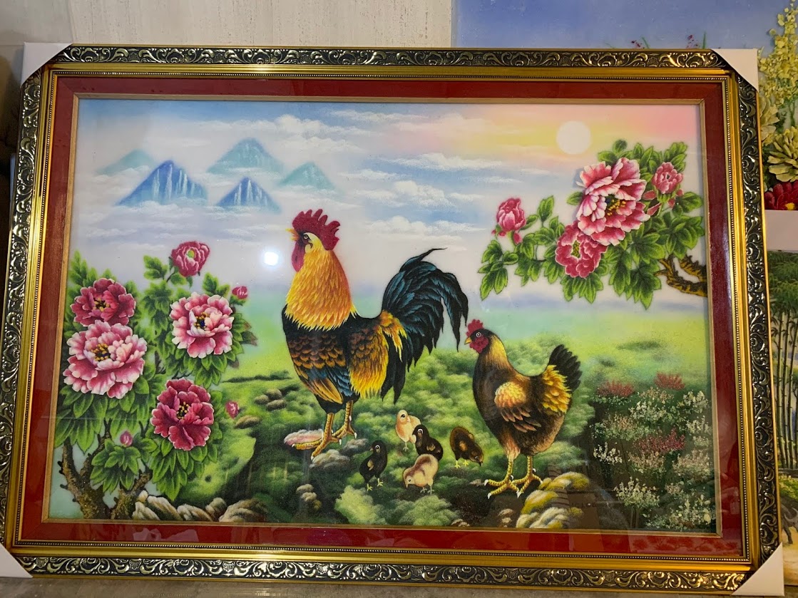 tranh tuổi dậu