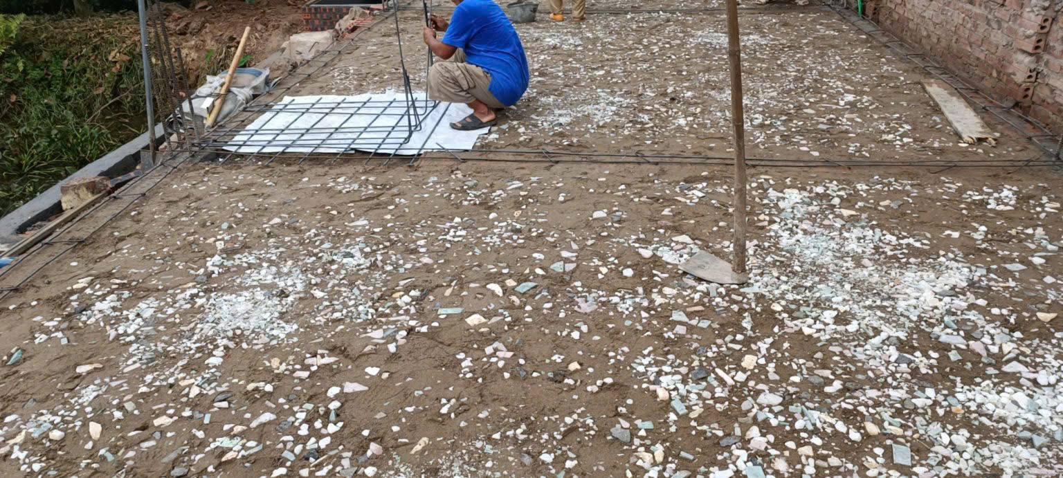 đá dải móng nhà