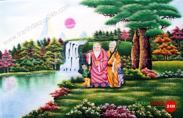 Tranh mừng thọ ông bà T328