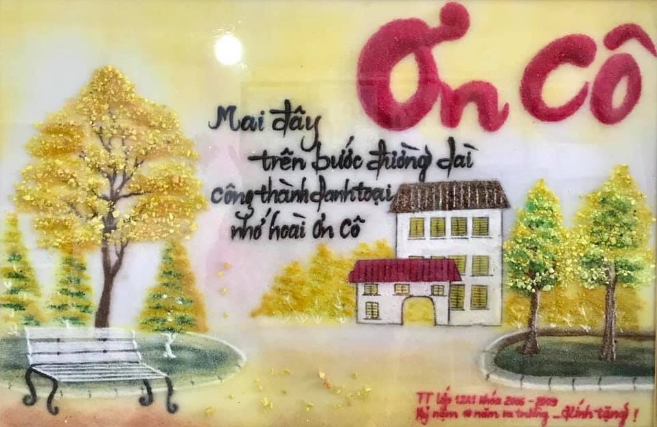 Tranh ơn cô N102