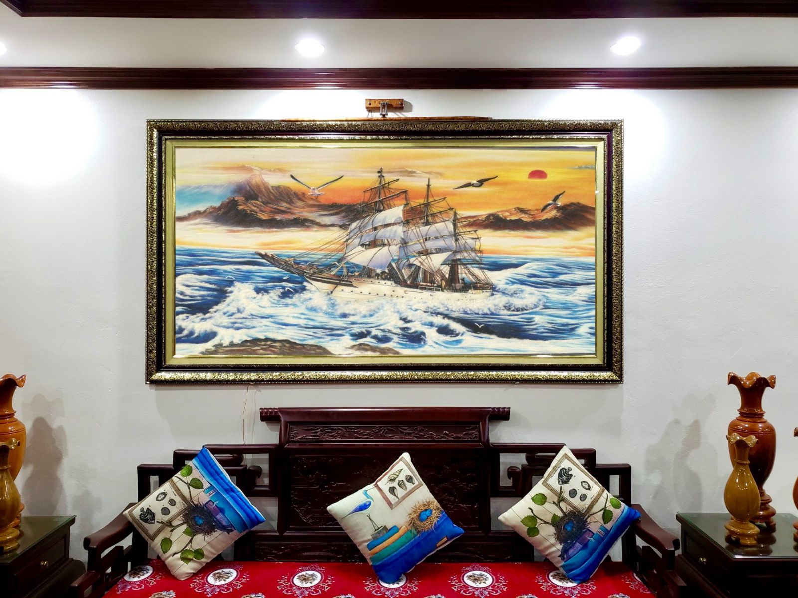 TRANH ĐÁ THUẬN BUỒM