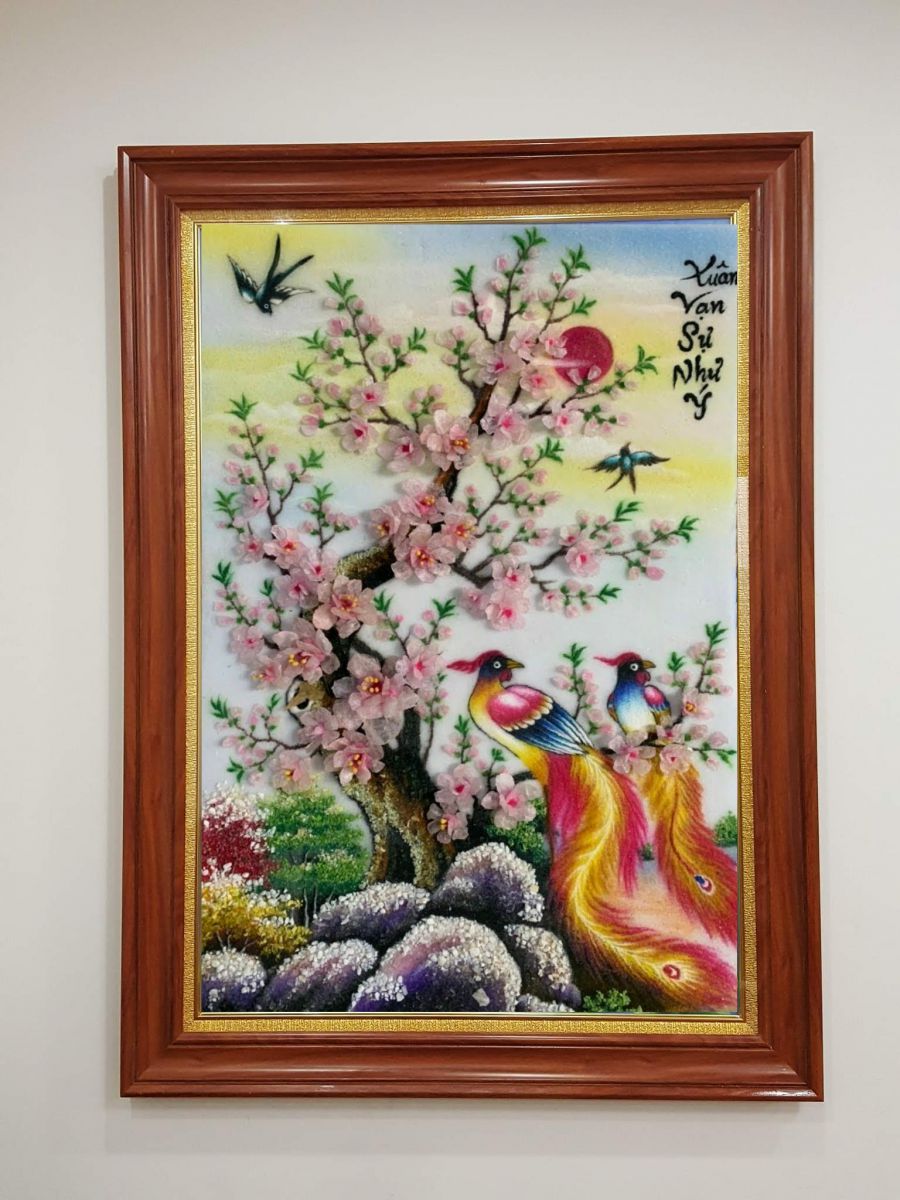 TRANH VỀ TÌNH YÊU HẠNH PHÚC