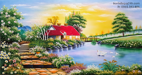 tranh phong cảnh bình yên