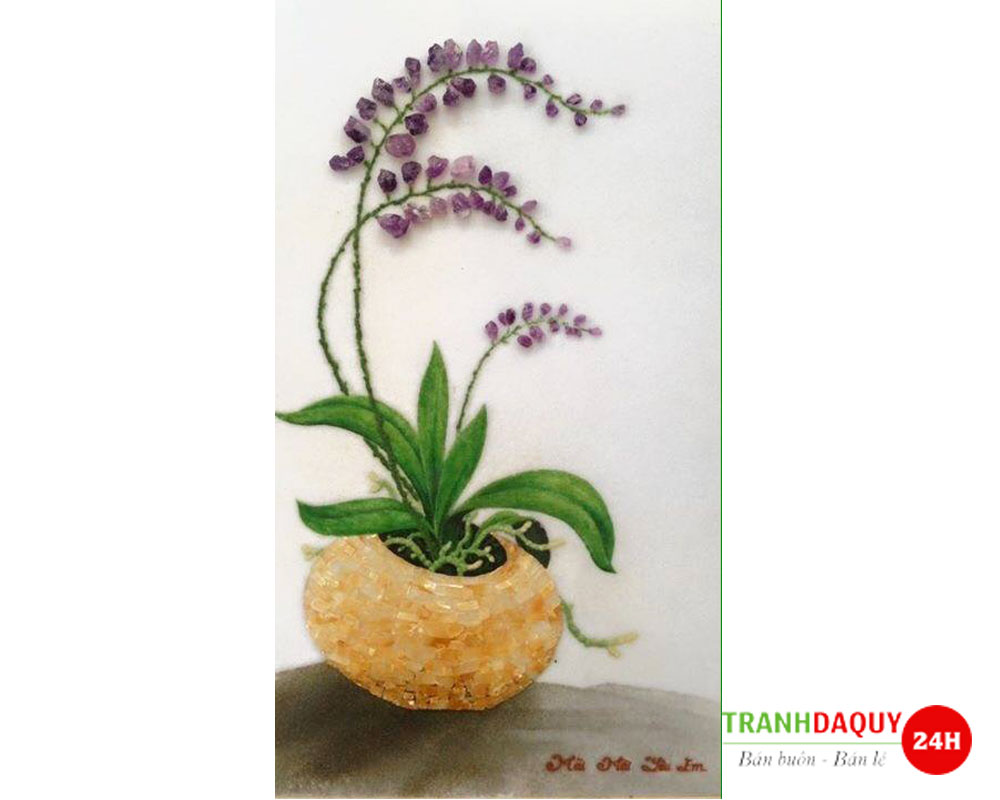 Tranh đá quý làm quà tặng