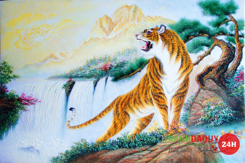 Tranh đá quý tuổi dần | Tranh đá quý 24h